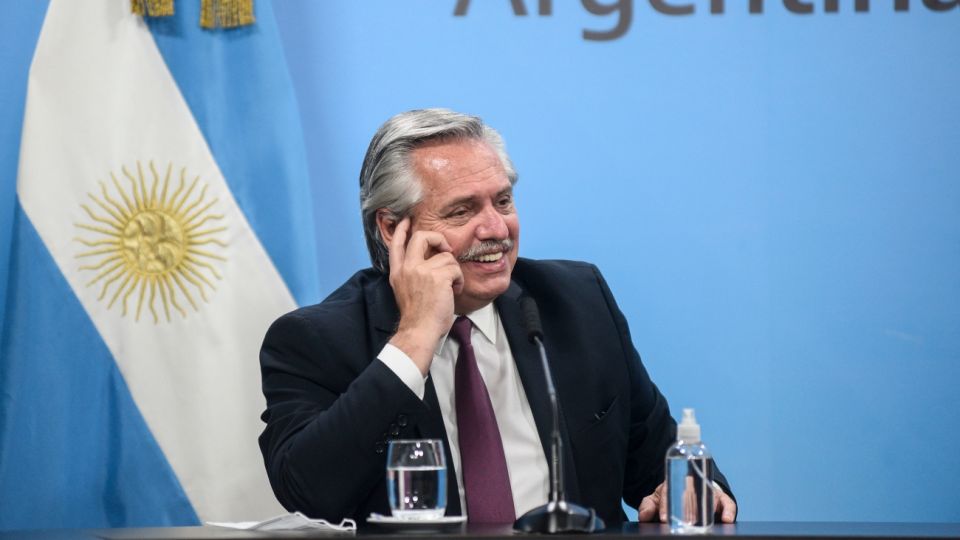 Archivo. Alberto Fernández respaldó nuevamente al ecuatoriano Arauz Galarza.
