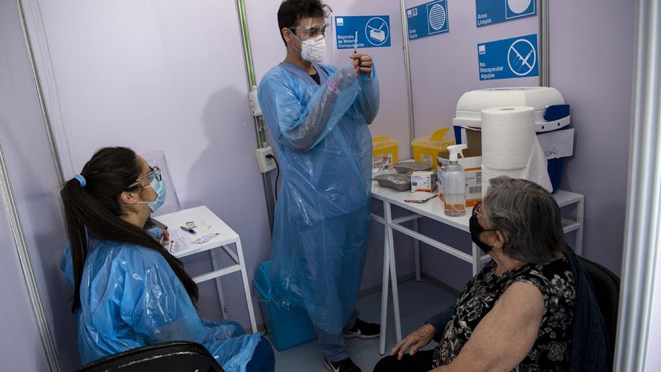 campaña de vacunación en Chile