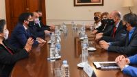 Nicolás Trotta se reunió con el equipo de Adriana Cantero el lunes 1 de febrero.