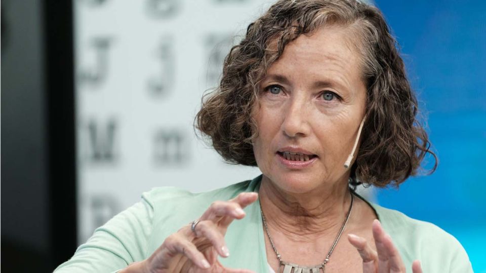 Florencia Luna, en la entrevista con Jorge Fontevecchia.