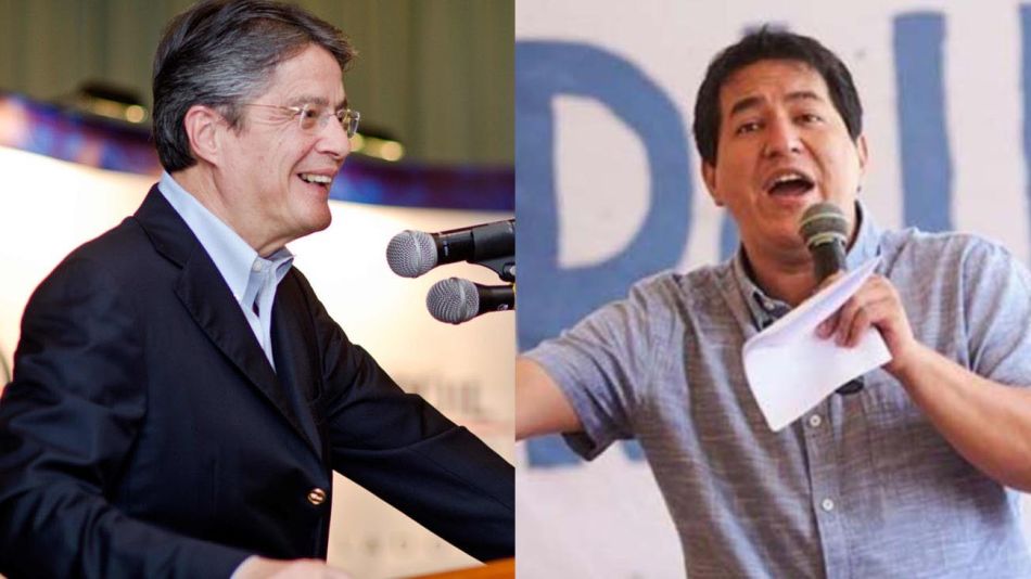 Andrés Arauz y Guillermo Lasso 20210205