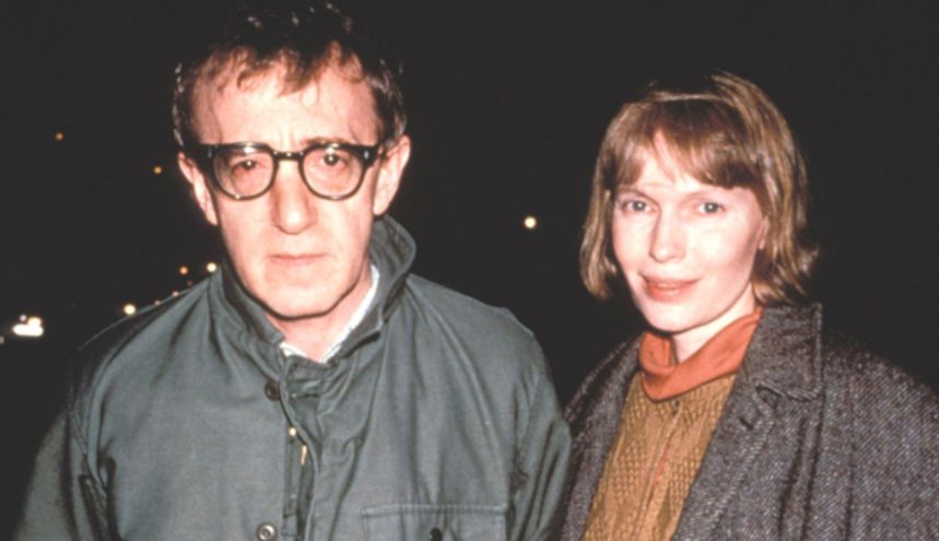 Woody Allen y Mia Farrow