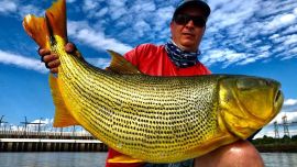 La ciudad de Concordia comenzó a recibir a los pescadores que siempre soñaron con tener en sus manos el pescado de sus vidas.