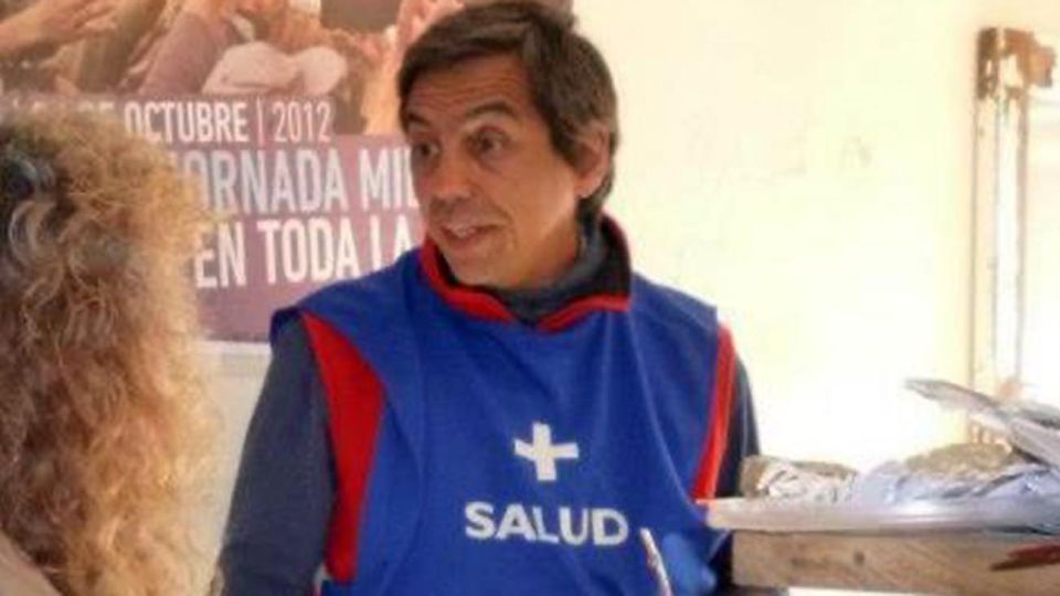Eduardo Chantada, abogado y militante de la agrupación La Cámpora