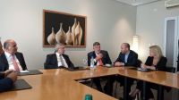 Reunión de Alberto Fernández con UNINOA