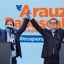 Arauz. Favorito en los sondeos entre los 16 binomios presidenciales que se presentaron en Perú para suceder a Lenín Moreno.