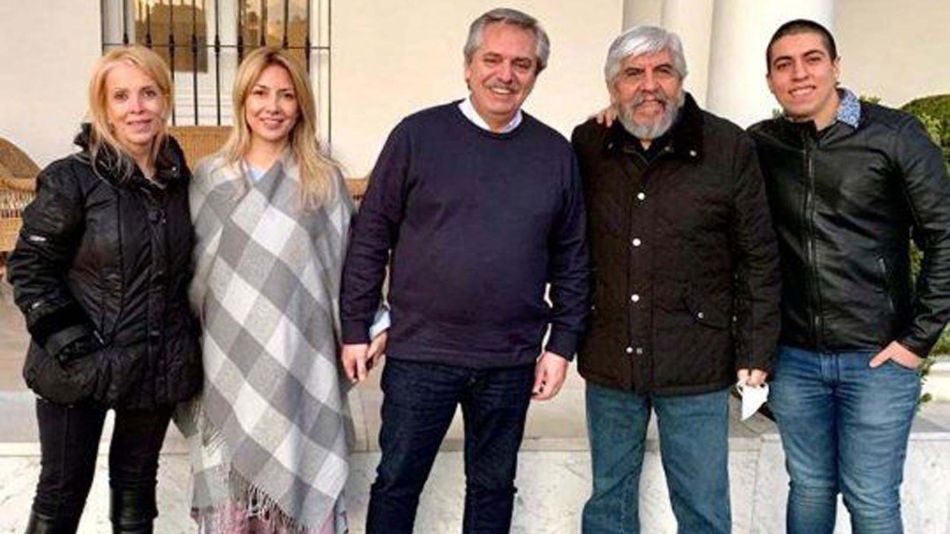 Alberto Fernández y los Moyano