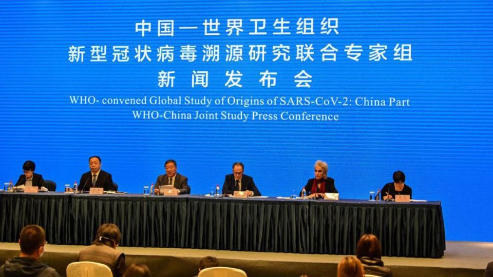Rueda de prensa de la entrevista del equipo de expertos de la OMS enviado a WUHAN