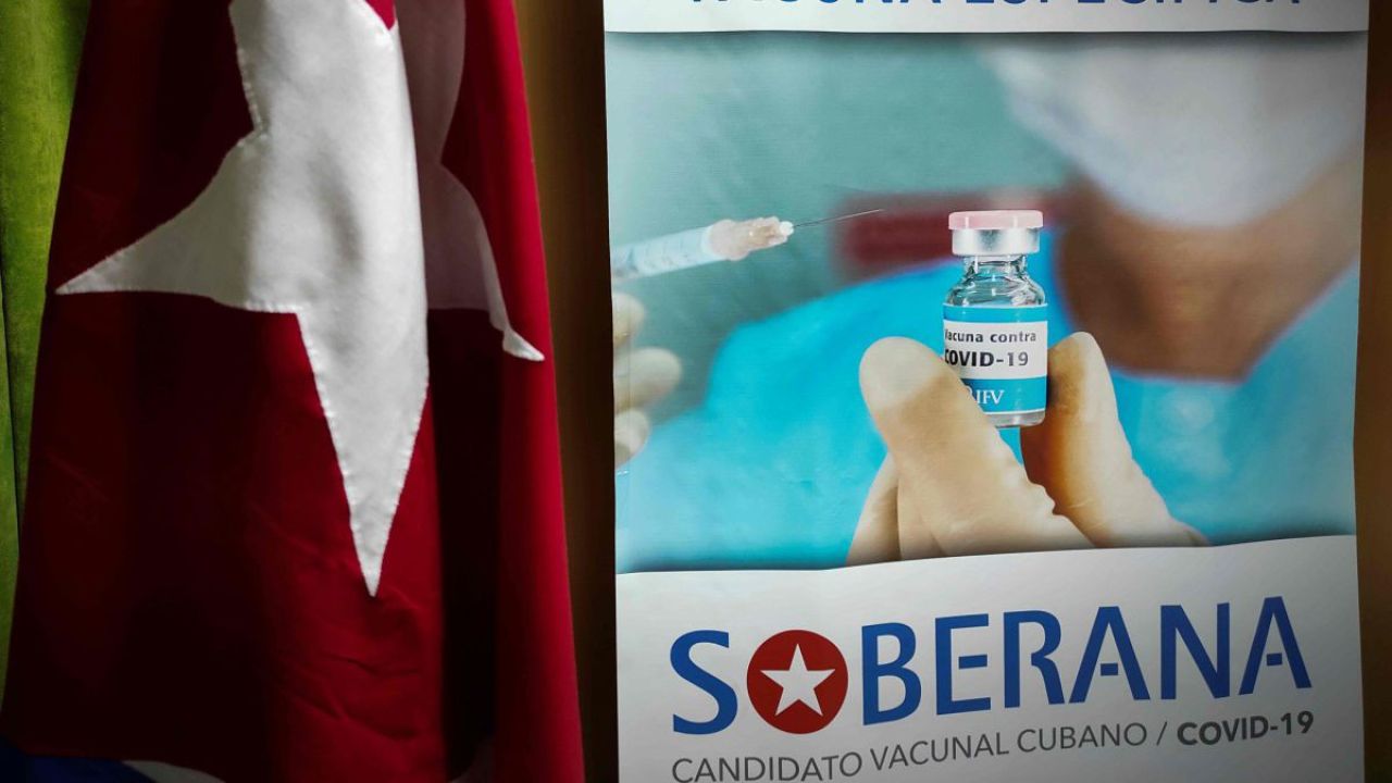 Vacuna cubana Soberana | Foto:Yamil Lage/AFP