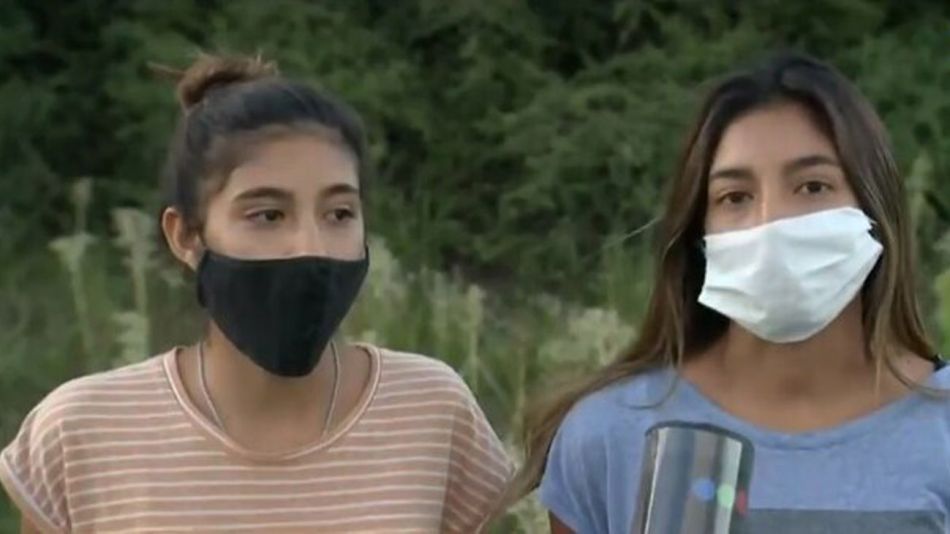 Las hermanas de Matías Ezequiel Martínez, expareja de la joven asesinada 20210210