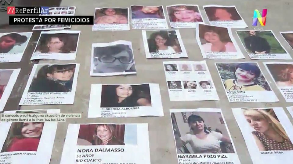 #NiUNAMÁS: así fue la marcha de los familiares de victimas de femicidios