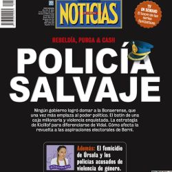 Tapa Nº2303: Policía salvaje | Foto:Pablo Temes