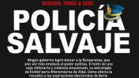 Tapa Nº 2303: Policía salvaje... rebeldía, purga y cash