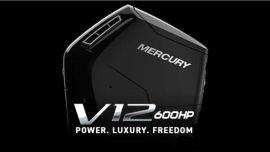 El primer fuera de borda V12 del mundo, el motor Verado de 600 CV, cuenta con un cabezal de cuatro levas de gran cilindrada y aspiración natural.