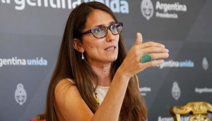 Ministra de las Mujeres, Géneros y Diversidad, Elizabeth Gómez Alcorta