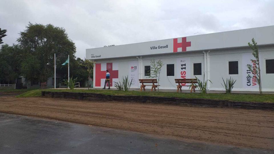 NUEVOS CENTROS MODULARES SANITARIOS: "REFUERZA NUESTRO SISTEMA DE SALUD", DICE INTENDENTE DE GESELL