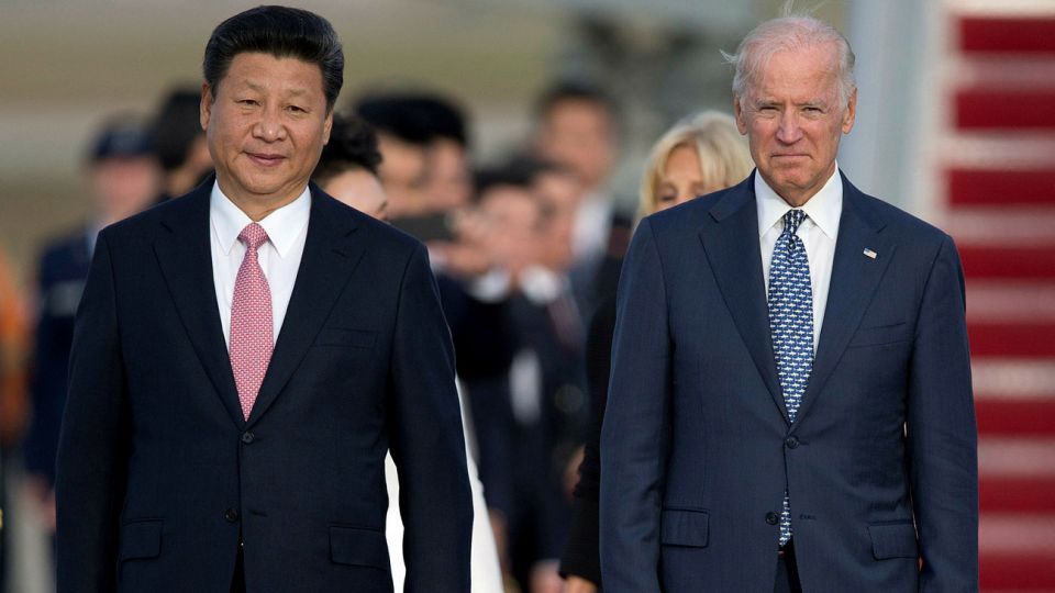 Xi Jinping y Biden