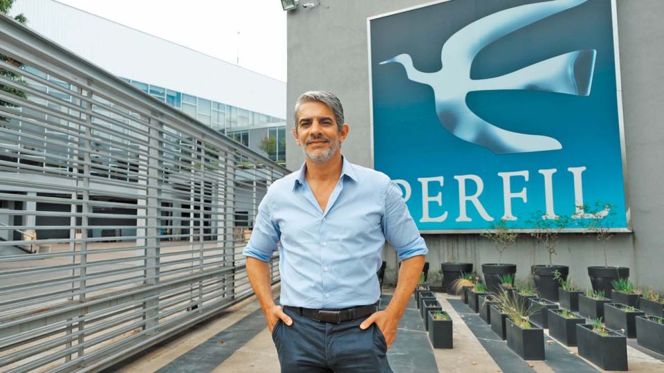Pablo Echarri, en la entrevista con Jorge Fontevecchia.