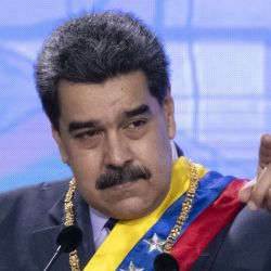 President Maduro Speaks Before The Supreme Court At Judiciary Event