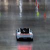 El Porsche Taycan Turbo S estableció el récord mundial de velocidad dentro de un edificio.