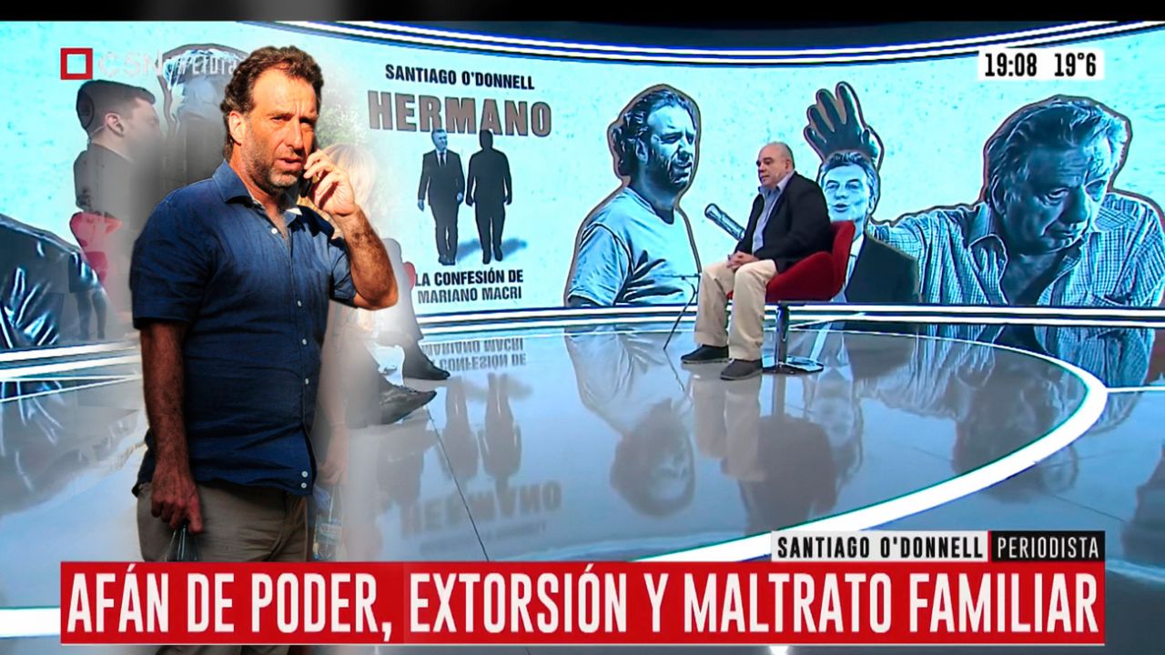 Santiago O'Donnell por el libro "Hermanos", sobre los Macri | Foto:cedoc