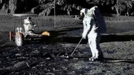 La pelota de golf usada por Shepard en la Luna estaba perdida desde el 6 de febrero de 1971.
