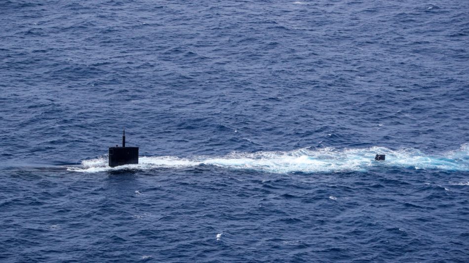 Submarino estadounidense USS Greeneville.