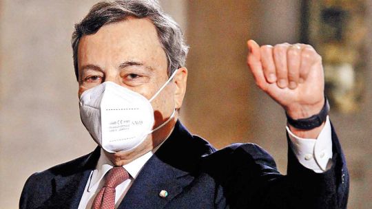Mario Draghi, ex presidente del Banco Central Europeo.