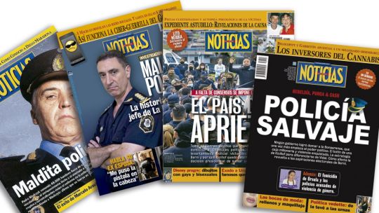 Tapas de Noticias sobre la Policía Bonaerense