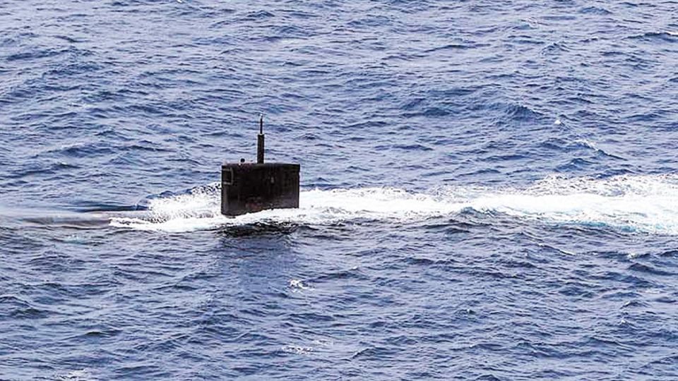 USS Greeneville. Informó en un tuit sobre sus operaciones.