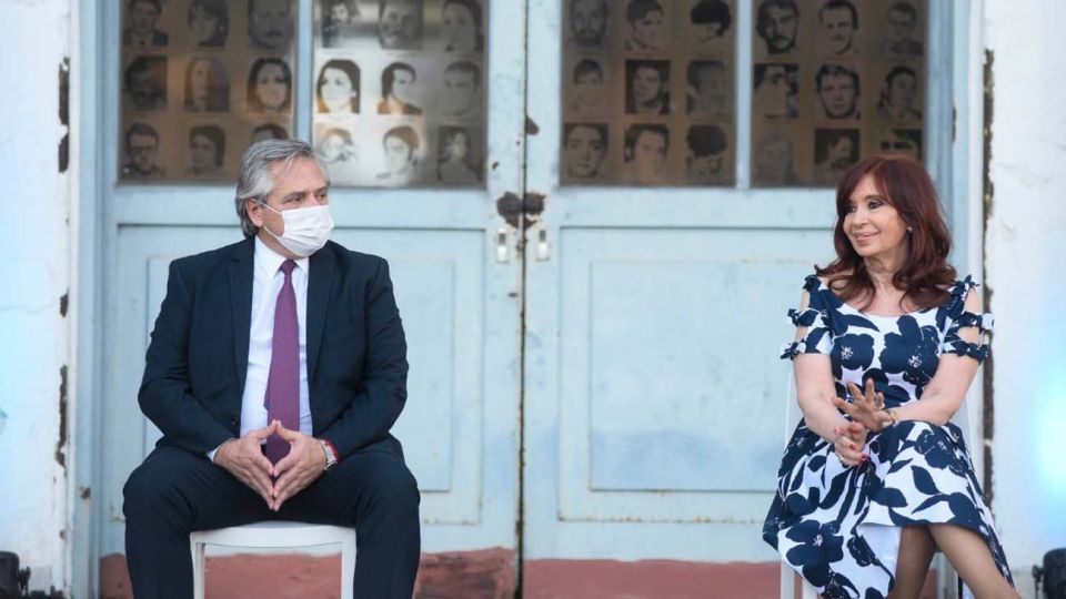 Alberto Fernández y Cristina Kirchner.