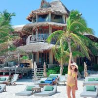 Las soñadas vacaciones de Agustina Cherri en Tulúm