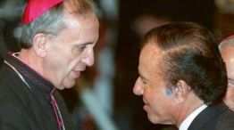 El Papa Francisco y Carlos Menem