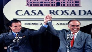 Carlos Menem y Carlos Ruckauf