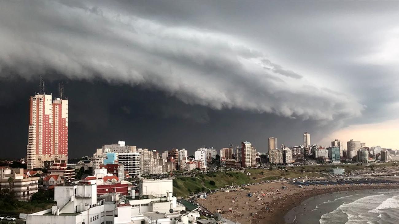 temporal de Mar del Plata