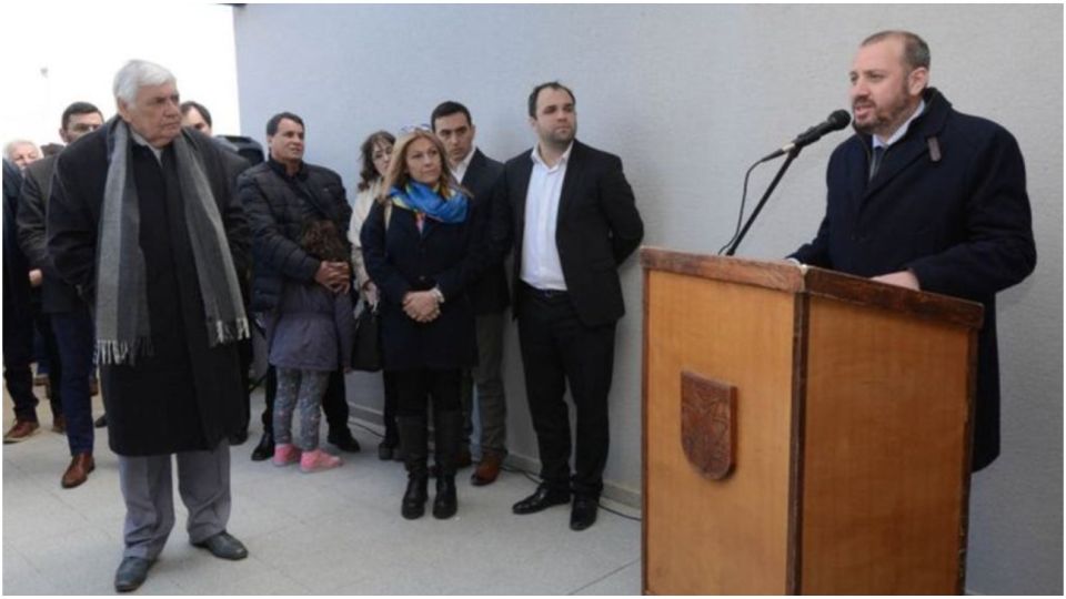 El intendente de la localidad de Comandante Luis Piedrabuena, Federico Bodlovic.