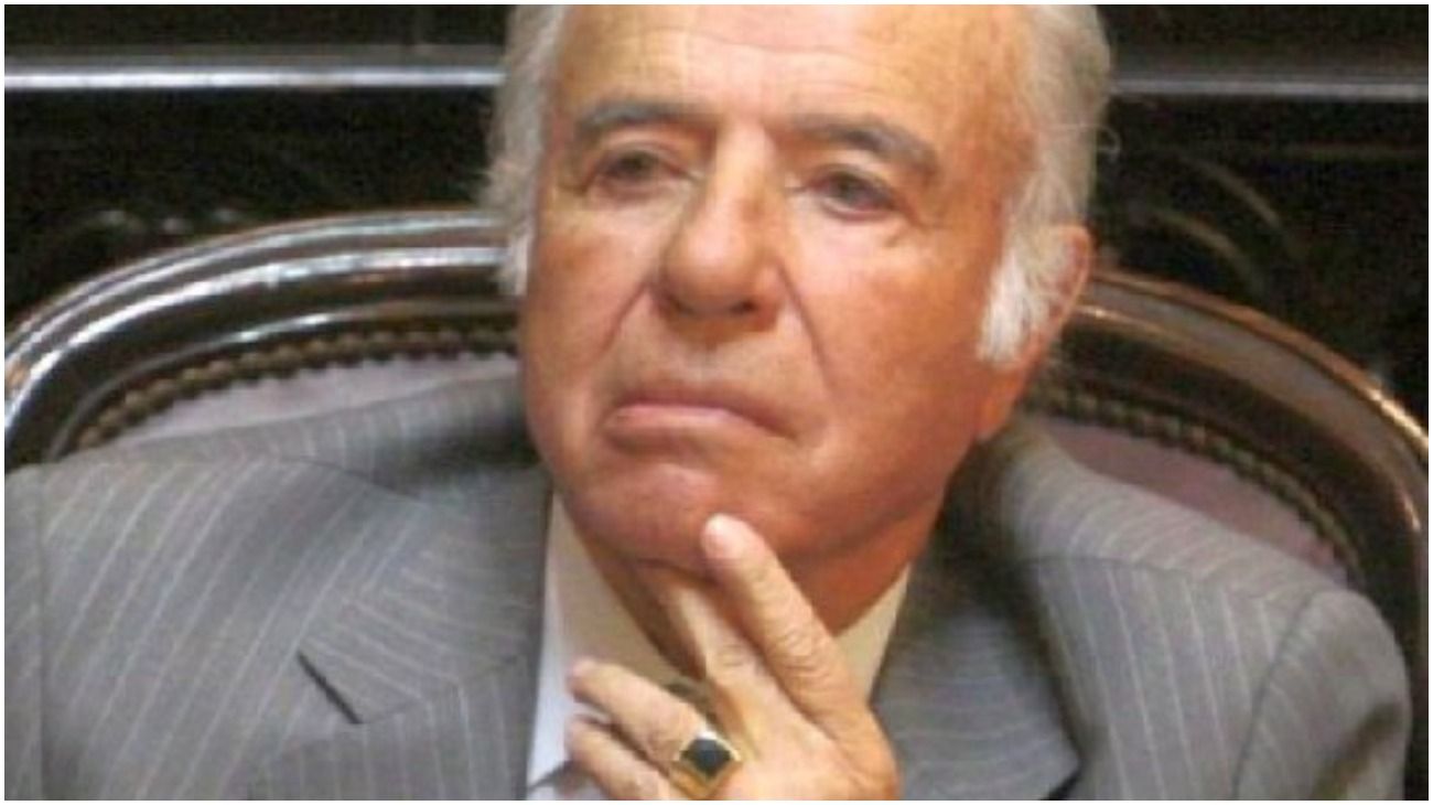 El anillo de Carlos Menem.