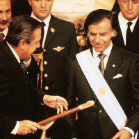 ZULEMITA DESPIDIO A SU PADRE CARLOS MENEM EN EL CONGRESO