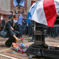ZULEMITA DESPIDIO A SU PADRE CARLOS MENEM EN EL CONGRESO