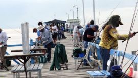 El presidente Francisco Merlo solicitó que se mantuviera en todo momento y en forma estricta las normas sanitarias del protocolo.