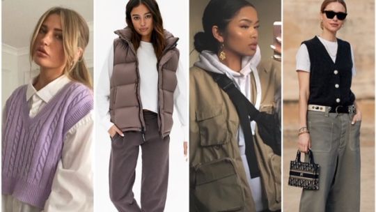 Chaleco, la prenda aliada de los mom jeans y favorita para la próxima temporada