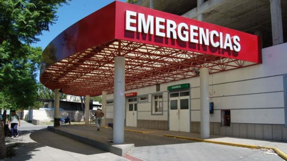 Sector de Emergencias del Hospital Municipal de Bahía Blanca.