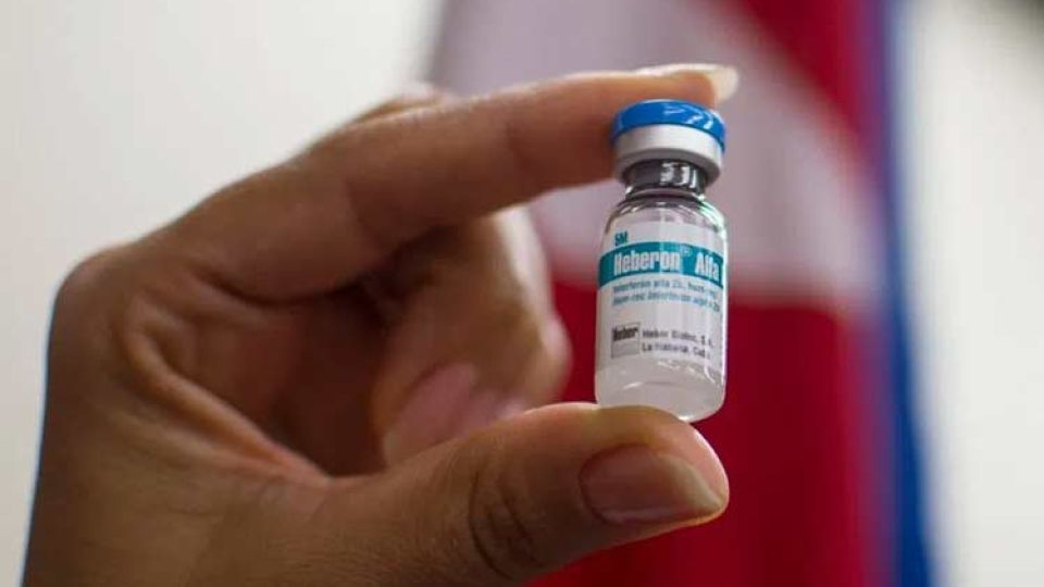 Heberon, el medicamento cubano.