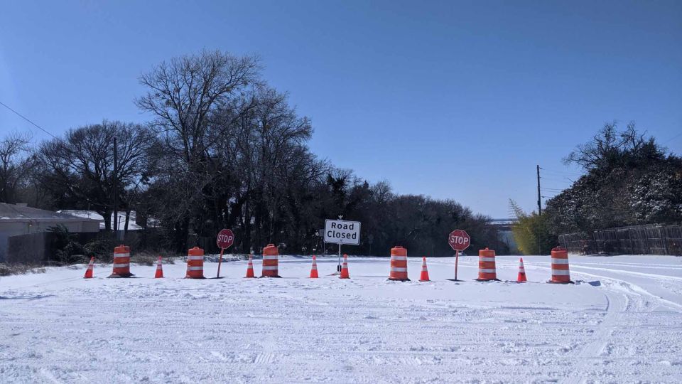 Tormenta de frío en Texas: se registraron -8 grados, un grado por arriba de lo que se registraba en Alaska.