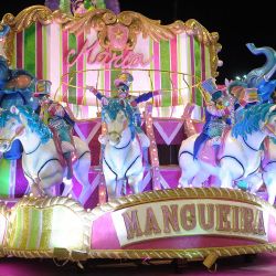 La Escuela de Samba de Mangueira, ganadora del carnaval 2019, se quedó con las ganas de ir por otro título.