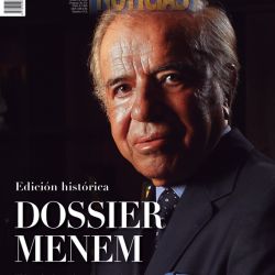 Tapa: Dossier Carlos Menem | Foto:Pablo Temes