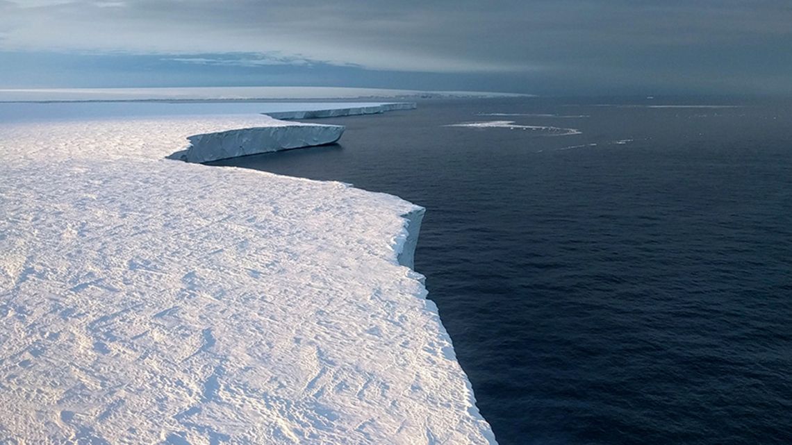 Antarctica, Earth's southernmost continent. 