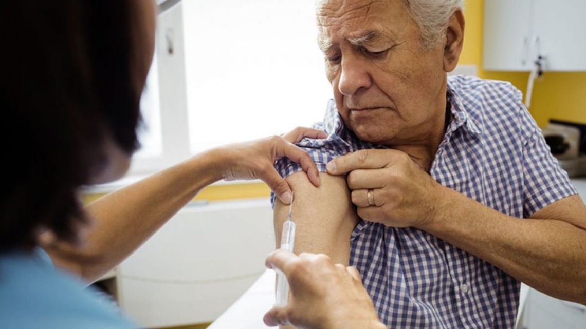 The Province of Buenos Aires has began vaccinating senior citizens. 