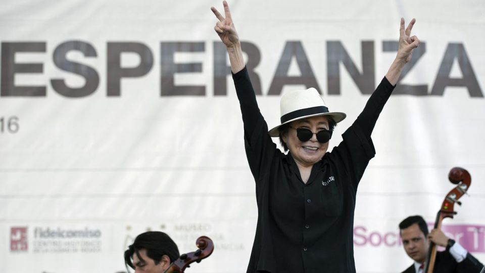 Yoko Ono obras y Johm Lennon