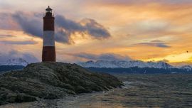 La costa patagónica nos permitió descubrir una hermosa historia de amor.